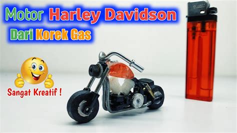 Cara Mudah Membuat Miniatur Motor Harley Dari Korek Gas (8 words)